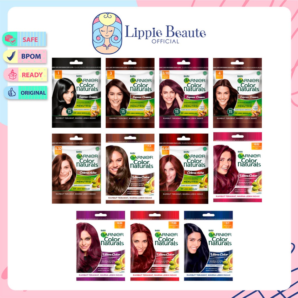 Jual GARNIER - Hair Color Naturals Ultra Color 20g | Shopee Indonesia
