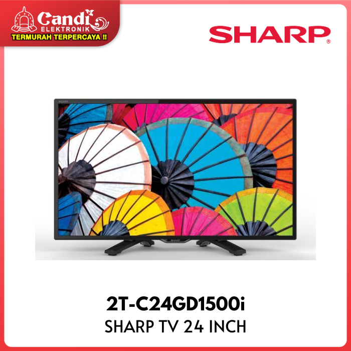 Jual TV SHARP 2T-C24GD1500i 24 Inch Digital TV HD C24GD1500 C24 GD1500 ...