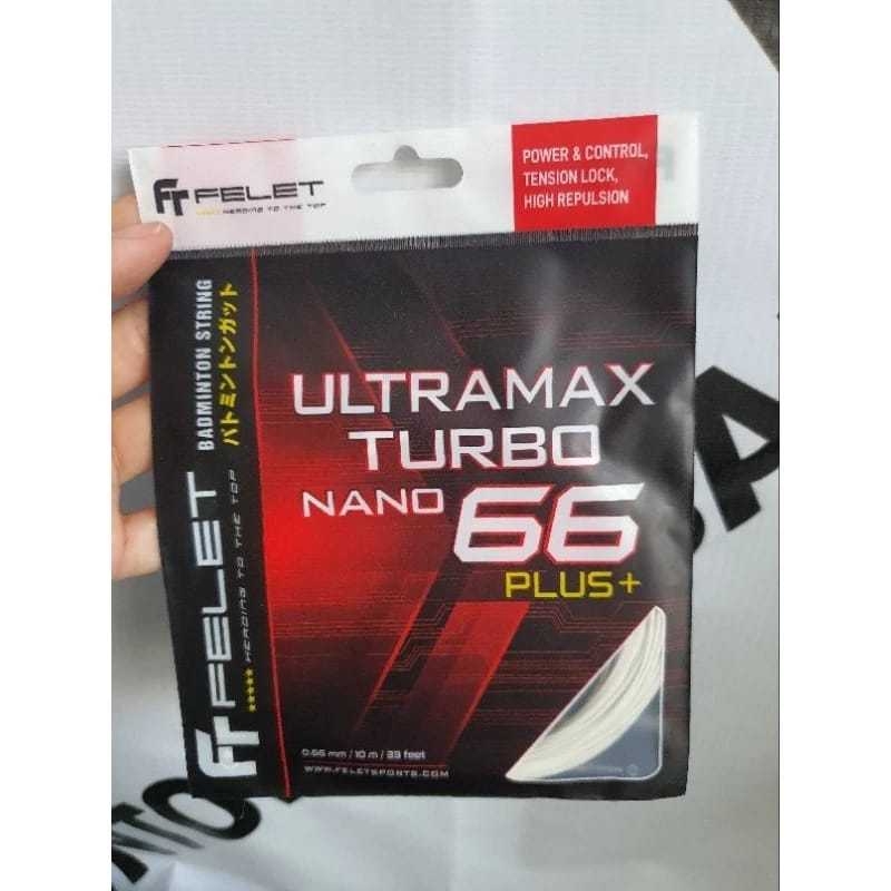 Jual STRING / SENAR BADMINTON FELET ULTRAMAX NANO TURBO 66 PLUS ...