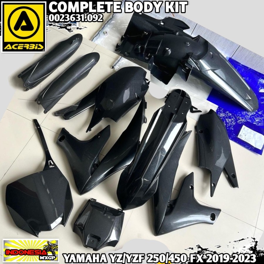 美品　YZ250F ‘19-23 アチェルビス 外装フルキット　AC-23631 AC-23631 YZ250F 19-23/YZ450F 18-22<br>YZ250FX 19-24/YZ450FX
