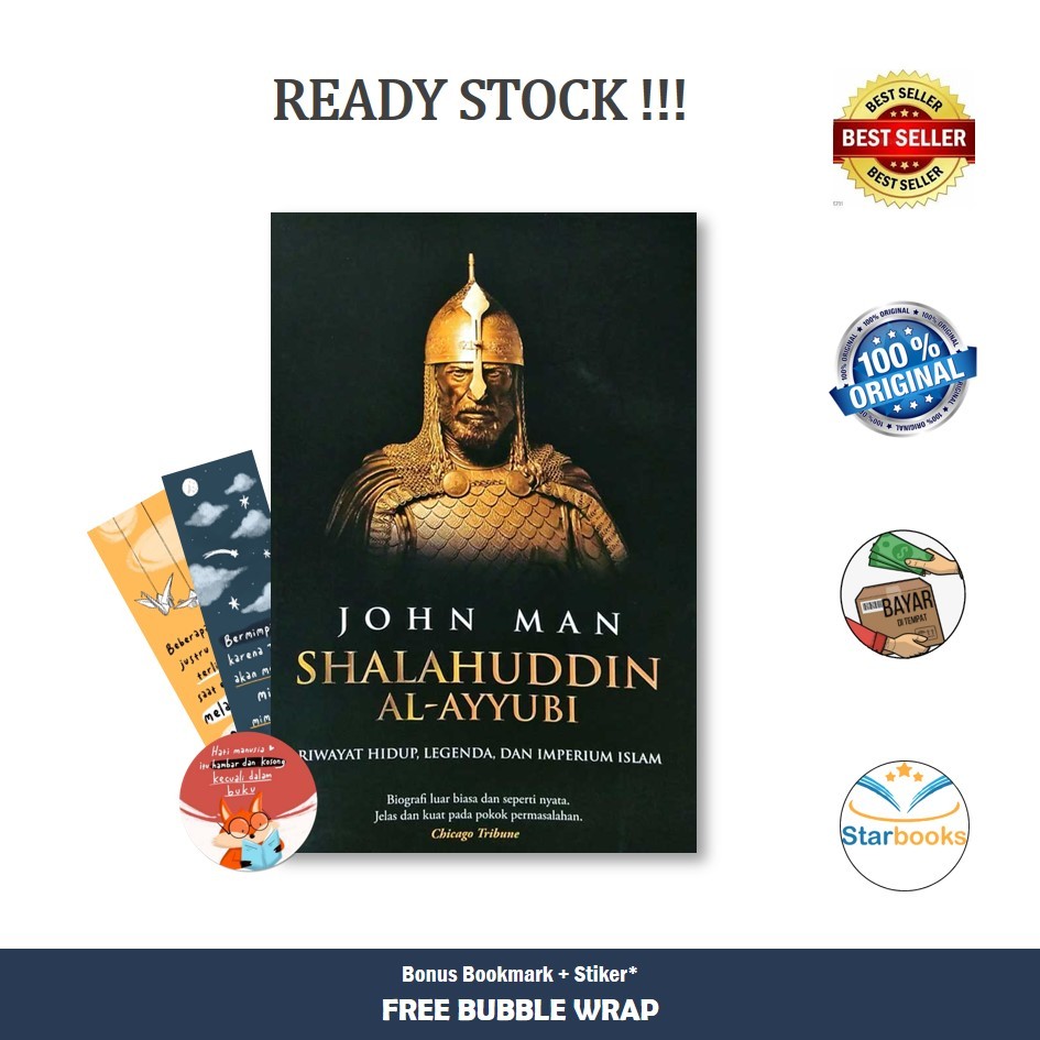 Jual Buku Shalahuddin Al-Ayyubi: Riwayat Hidup, Legenda Dan Imperium ...