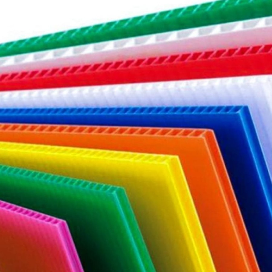 Jual IMPRABOARD INFRABOARD KARTON PLASTIK LEMBARAN TEBAL 3MM 50 x 75 cm ...