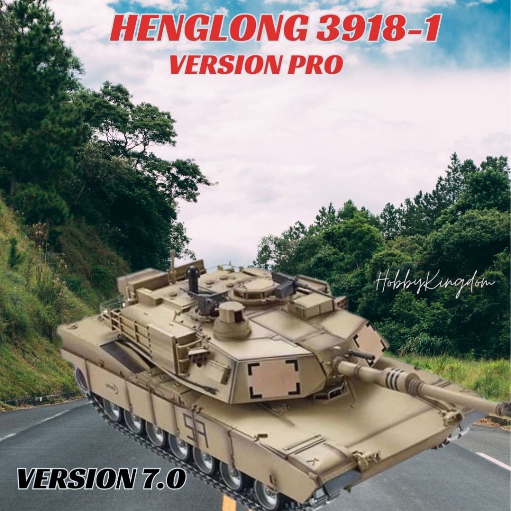 Ruote Stradali In Metallo Per Carro Armato Henglong 1/16 USA M1A2 Abrams 3918 - Foto 1