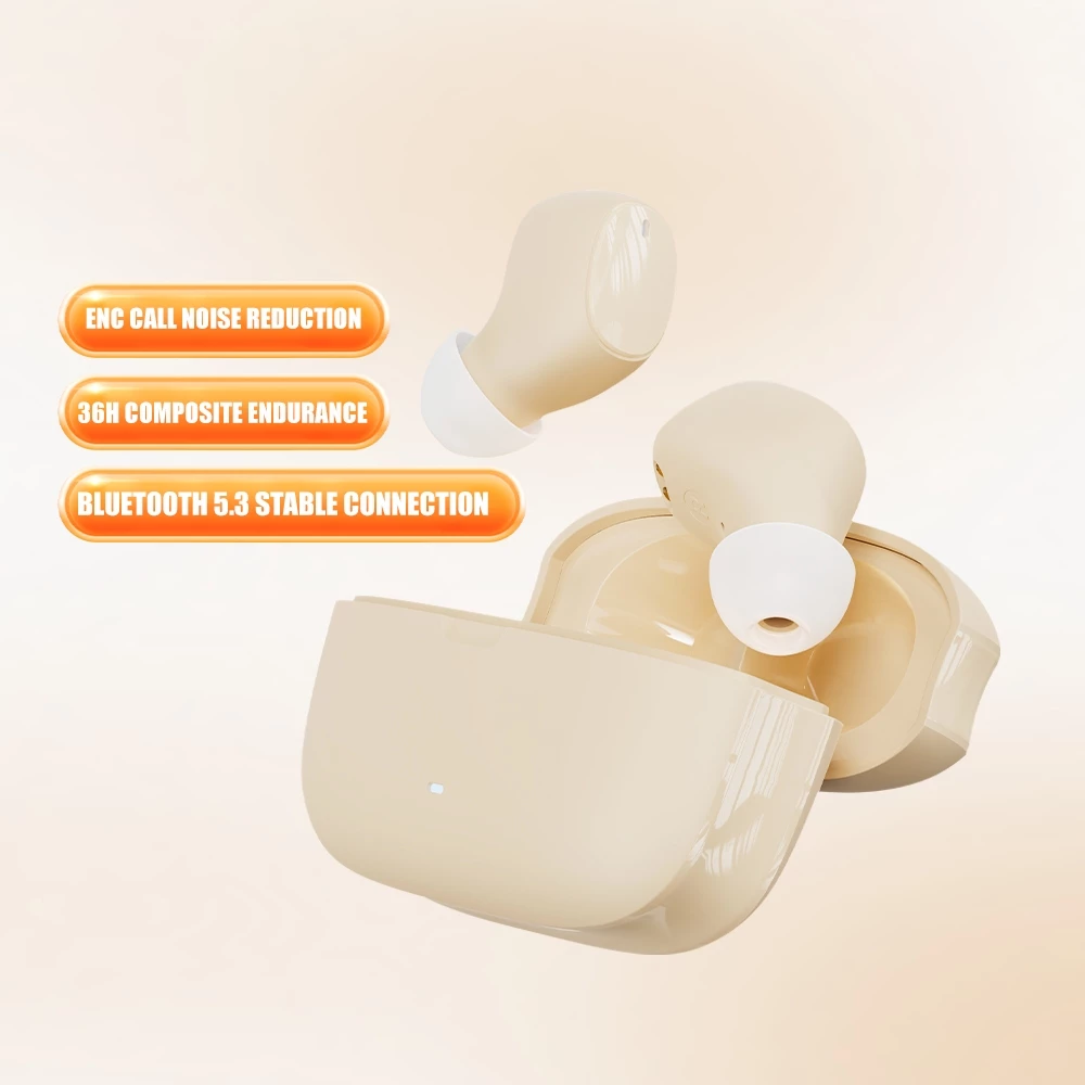 Headset Bluetooth Olahraga Tahan Air Wireless Earphone Bluetooth Fidelitas Tinggi Handset Bluetooth Sentuhan Cerdas Henset