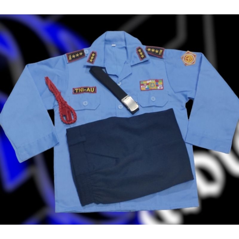 Jual BAJU TNI AU ANAK TANPA TOPI / SERAGAM TNI AU CILIK LAKI-LAKI