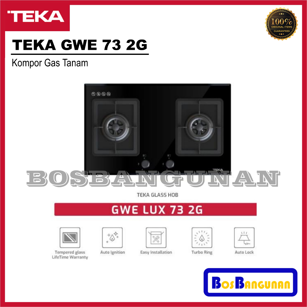 Jual Kompor Tanam TEKA GWE 73 2G / Kompor Gas TEKA GWE73 2G / Kompor ...