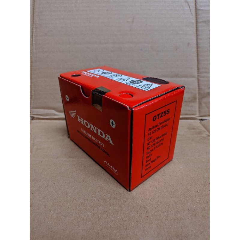 Jual AKI KERING GTZ5S GS ORIGINAL HONDA 31500-KPH-881 | Shopee Indonesia