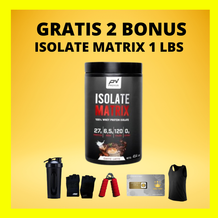 Jual Provus Isolate Matrix Gram Lb Susu Whey Protein Isolate