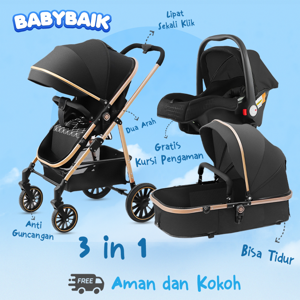 Harga stroller bayi top murah