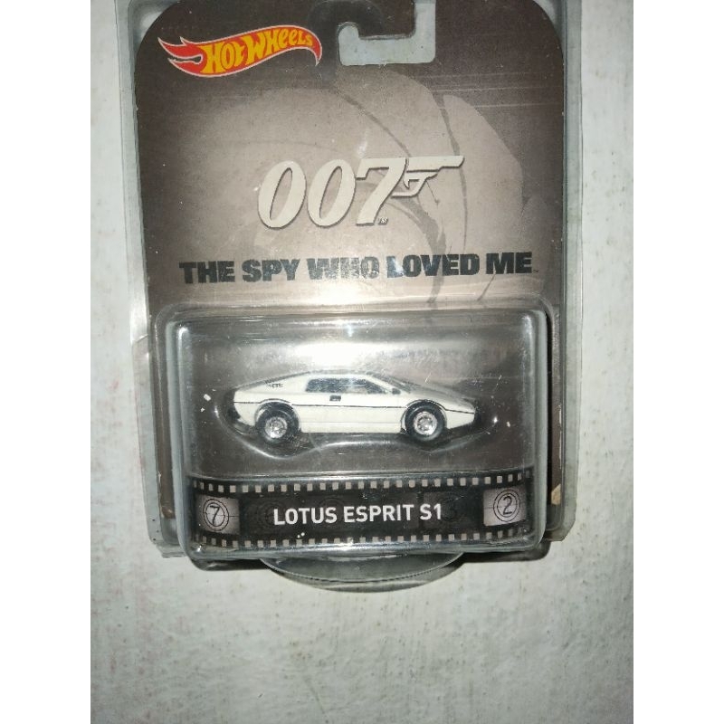 Jual Hot Wheels Retro James Bond 007 Lotus Esprit S1 Shopee Indonesia 9097