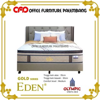 Jual springbed olympic gold EDEN matras kasur spring bed pocket spring ...
