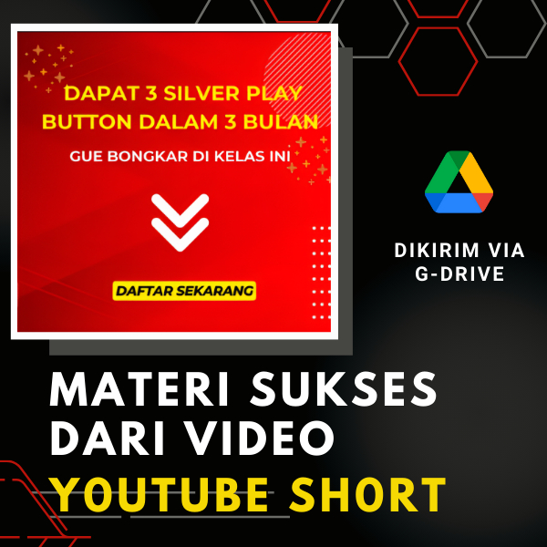 Jual Materi Sukses Cara Menghasilkan Uang Dari Short Shopee