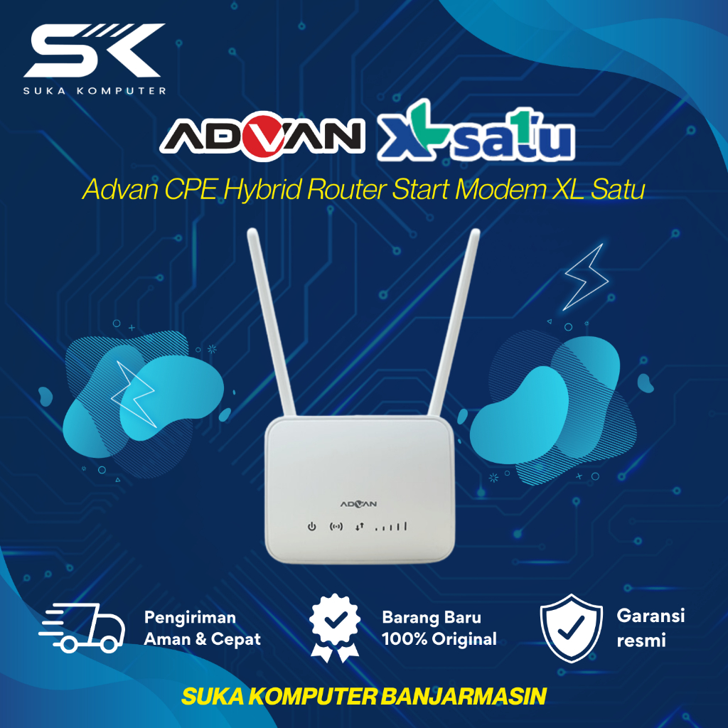 Jual Advan CPE Hybrid Router Start Modem XL Satu | Shopee Indonesia