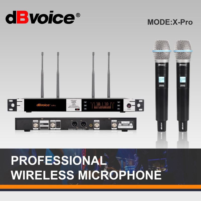 Jual Mic Wireless dB Voice X PRO Original dBvoice X-PRO NewStar ...