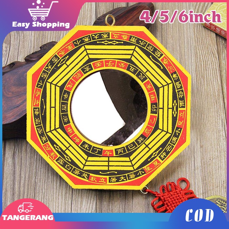 Jual ART N94L 6inch Kaca Cermin Patkua Cembung Fengshui Emas Kaca Ba ...