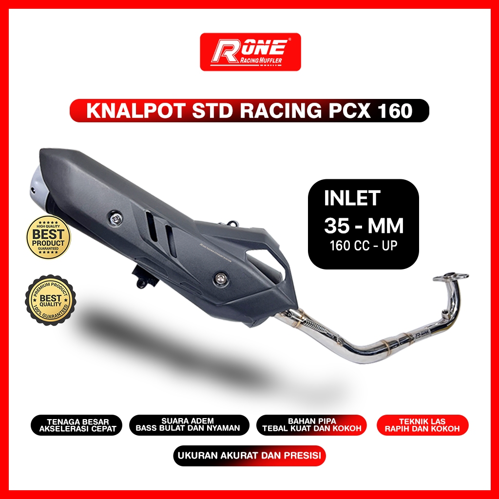 Jual R One Racing Knalpot Standar Racing Untuk Pcx 160 | Shopee Indonesia