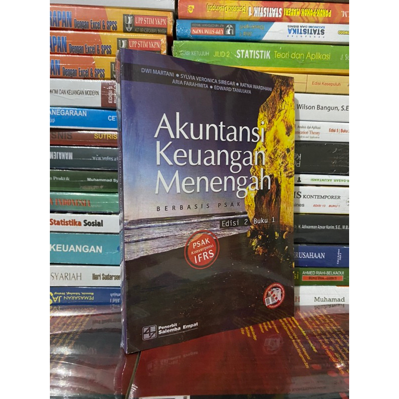 Jual Akuntansi Keuangan Menengah Berbasis PSAK Edisi 2 Buku 1 - Dwi ...