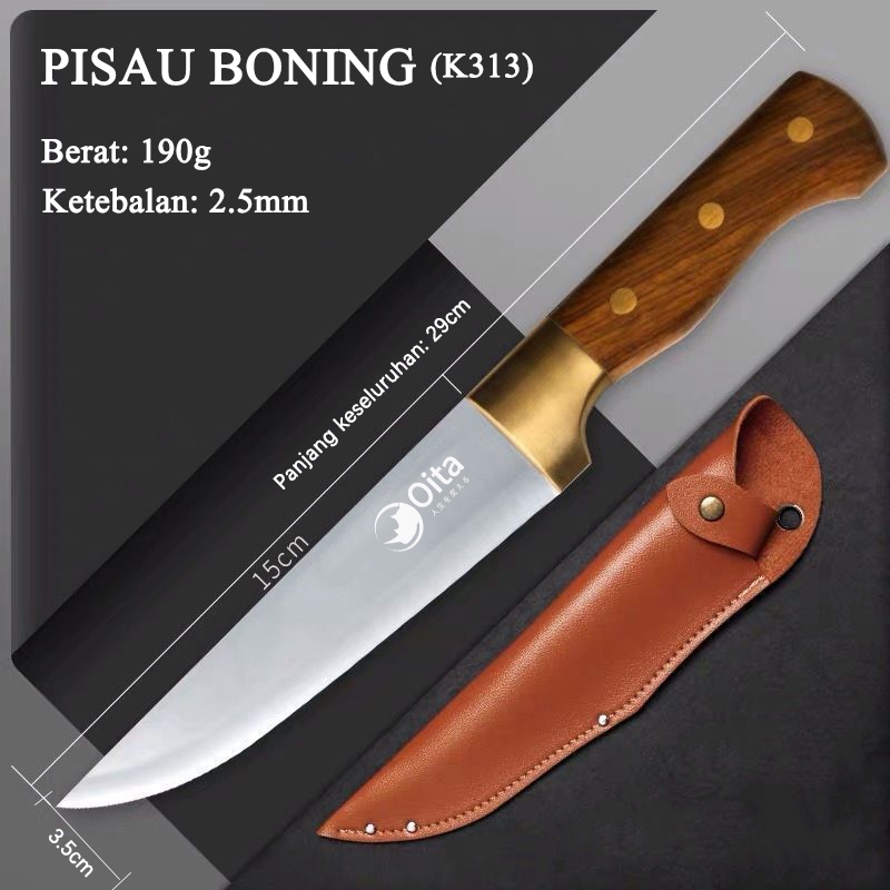 Jual Pisau Daging Super Tajam Boning Knife Japanese Potong Pemotong ...