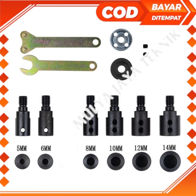 Jual Lagi Tren Paket Adaptor Bor Ke Gerinda Arbor Mandrel Konektor Dinamo Adaptor Dinamo