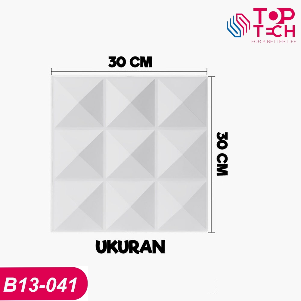 Jual Toptech - WALL PANEL 3D PVC WALLPANEL WALLPAPER DINDING / WALL ...