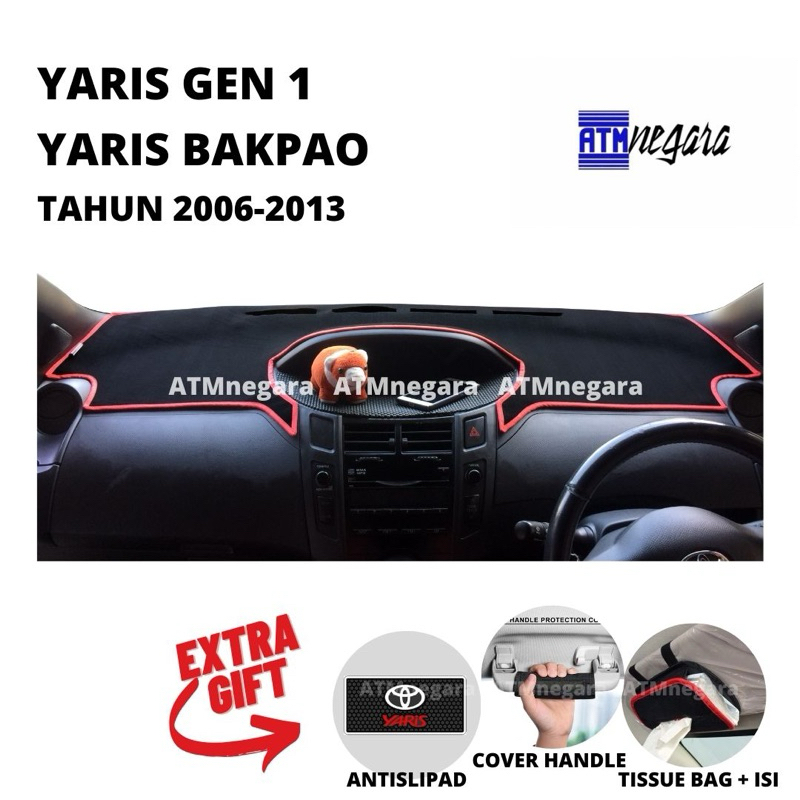 Jual Cover Dashboard Premium Yaris Bakpao Yaris Gen Aksesoris Alas Pelindung Dasbor Mobil