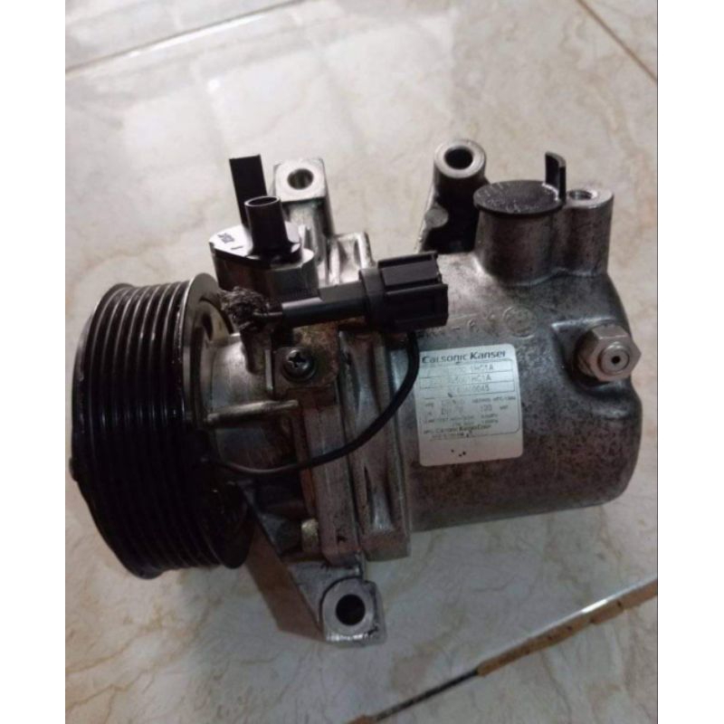 Jual Kompresor ac nissan datsun go dan nissan march 1200cc | Shopee ...