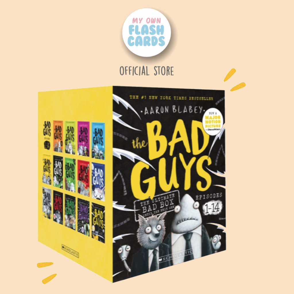 Jual The Bad Guys Book Series 1-14 Books Collection Set By Aaron Blabey ...