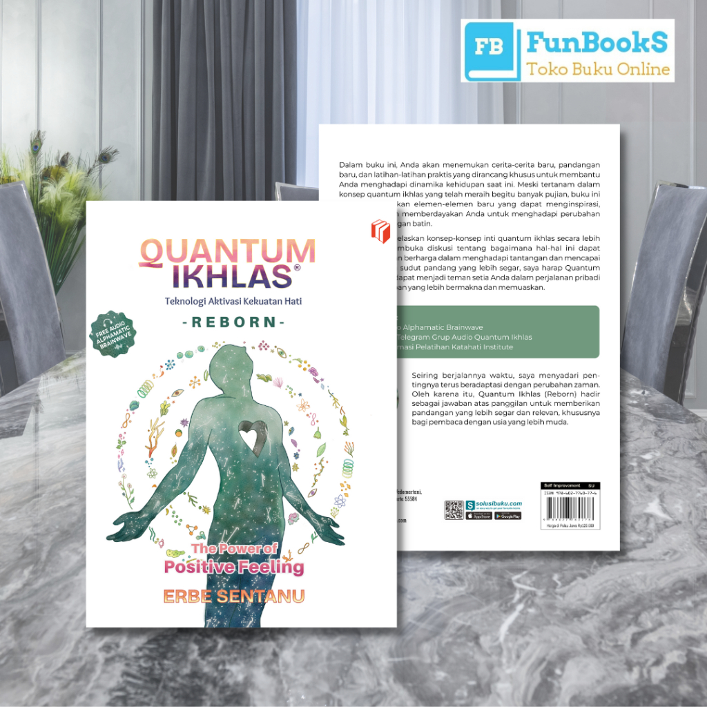 Jual Buku Quantum Ikhlas Teknologi Aktivasi Kekuatan Hati (Reborn