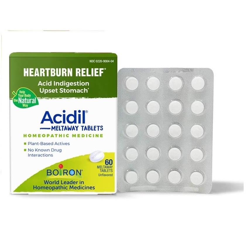 Jual Boiron,Acidil Acid Reflux relief, Heartburn, Asam Lambung ,Gerd 60 ...