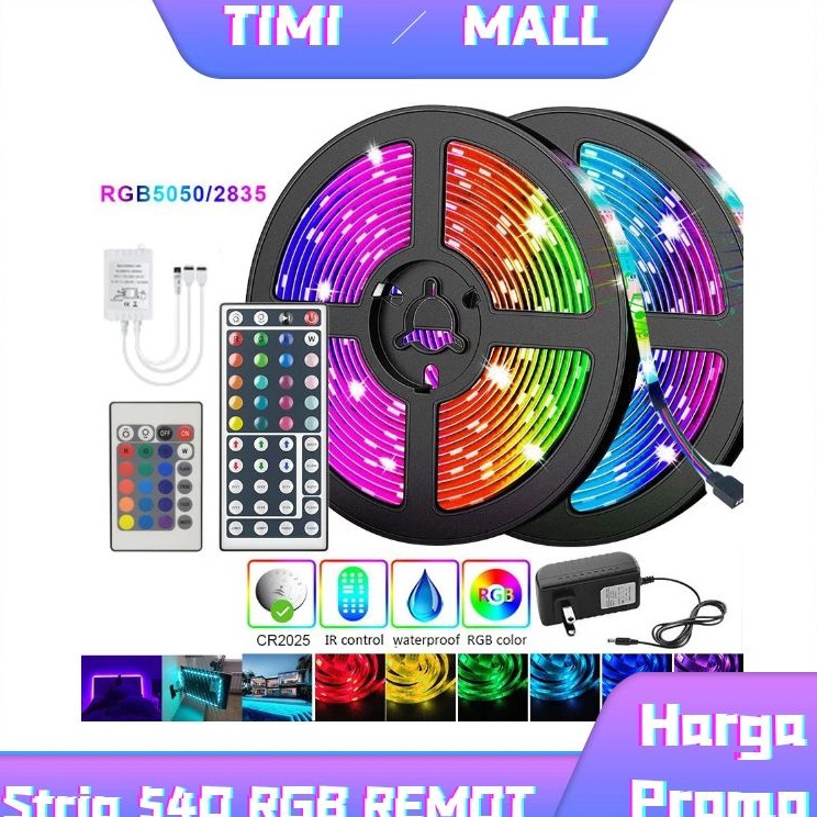 Jual Be TIMIMALL LAMPU LED STRIP RGB Warna Warni 283555 Komplit Set