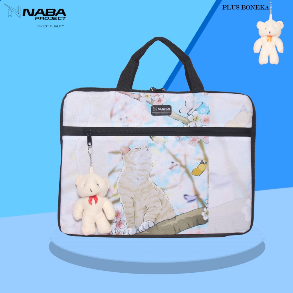 Jual Naba Project Tas Laptop Wanita Sleeve Softcase Sarung Laptop Inc Tas Pelindung