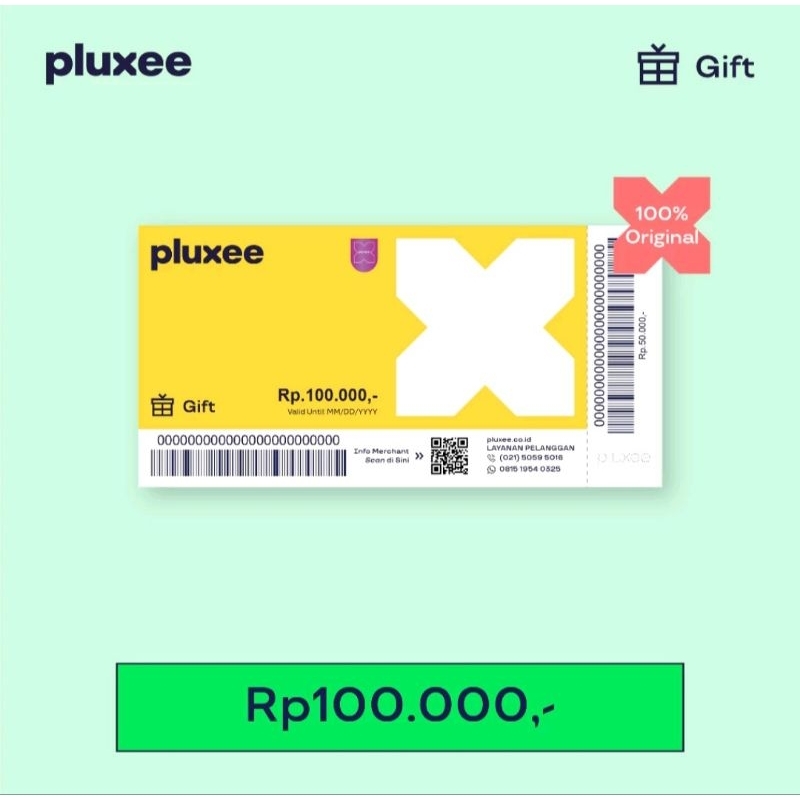 Jual Voucher Sodexo-Pluxee Gift Nominal 100.000 Original 100% | Shopee ...