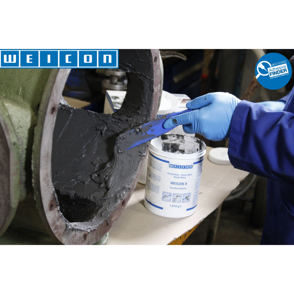 Jual WEICON A EPOXY RESIN PLASTIC STEEL PUTTY = ( DEVCON A ) | Shopee ...