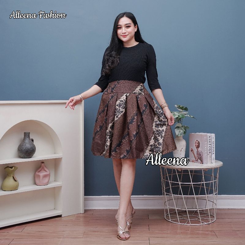 Jual ROK KATUN ( PENDEK ) MAYUNG KLOK MOTIF BATIK MODEL TERBARU ...