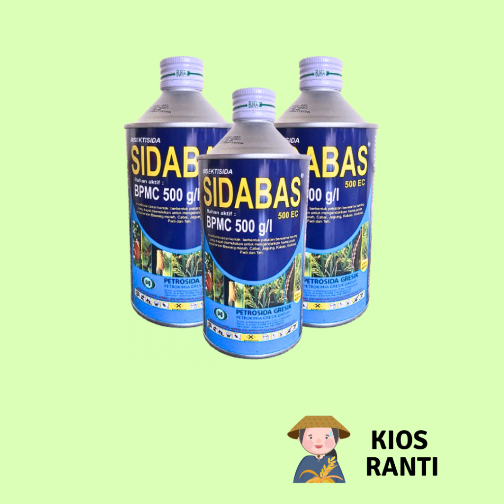 Jual SIDABAS 500 EC 500ml/Pembasmi Hama Ulat,Wereng,Belalang&Walang ...