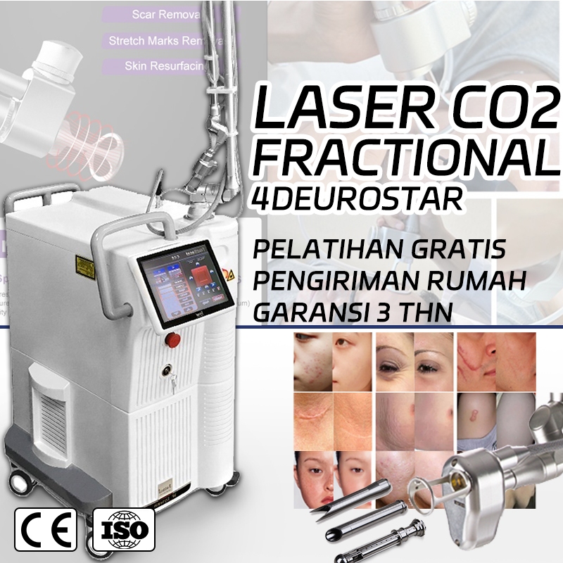 Jual Laser Co2 Fractional Alat Penghilang Stretch Mark Laser Bopeng Bekas Jerawat Alat Laser