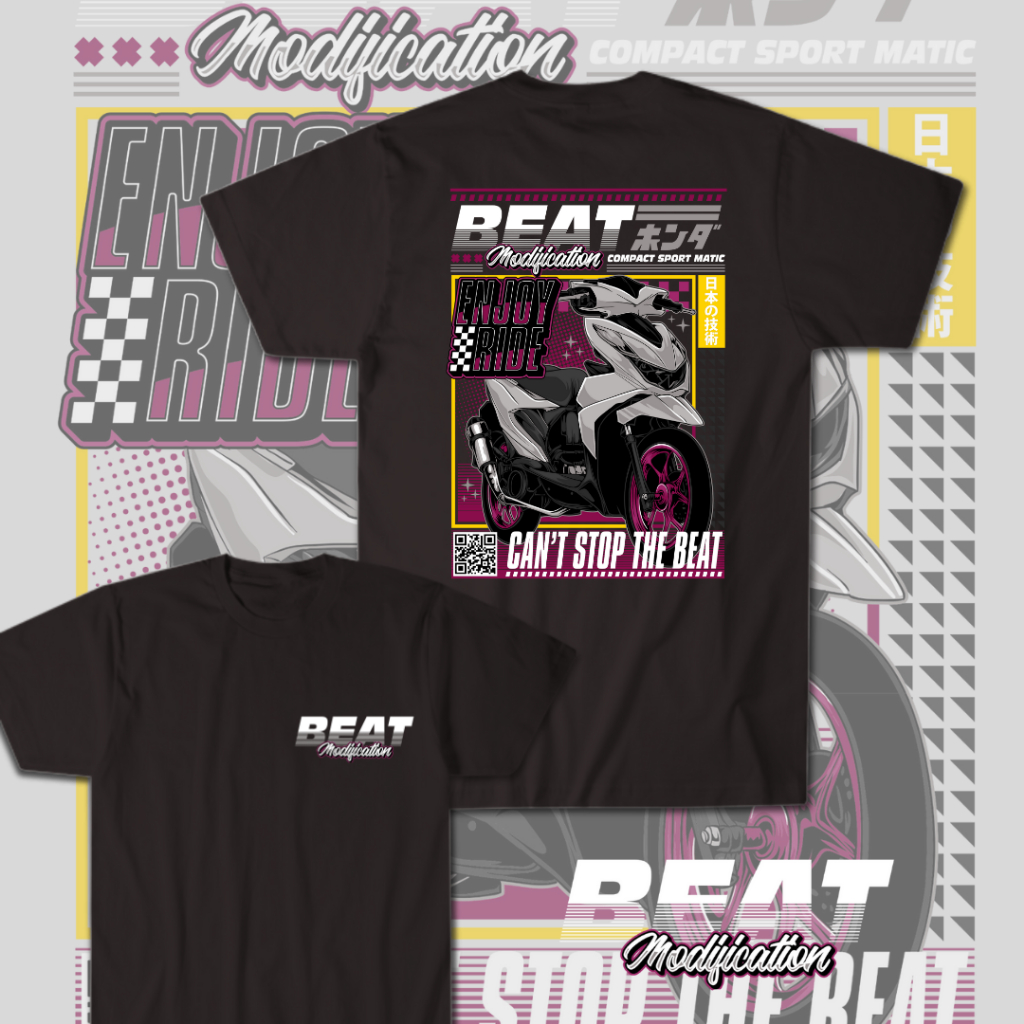 Jual Kaos Anak Motor Distro | Unisex | Umur 1-12 Tahun Cotton Combad