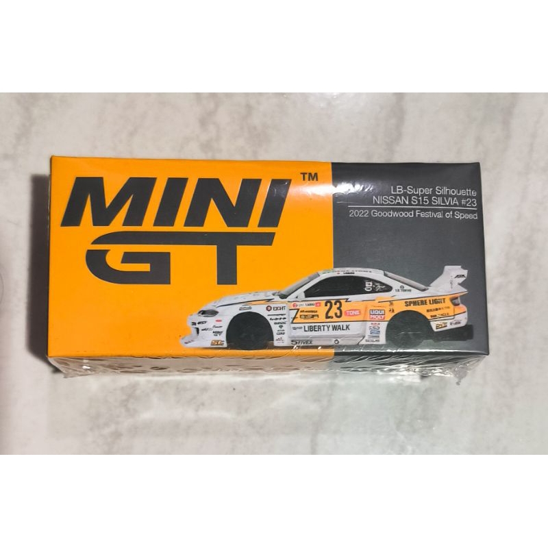 Modellino Mini GT Nissan Silvia S15 LB-Super Silhouette #23 Goodwood 2022 1/64 TSM