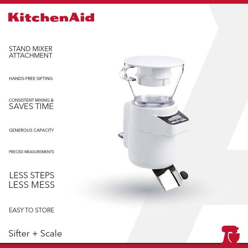Jual KitchenAid Attachment Sifter and Scale Mixer Attachment KSMSFTA