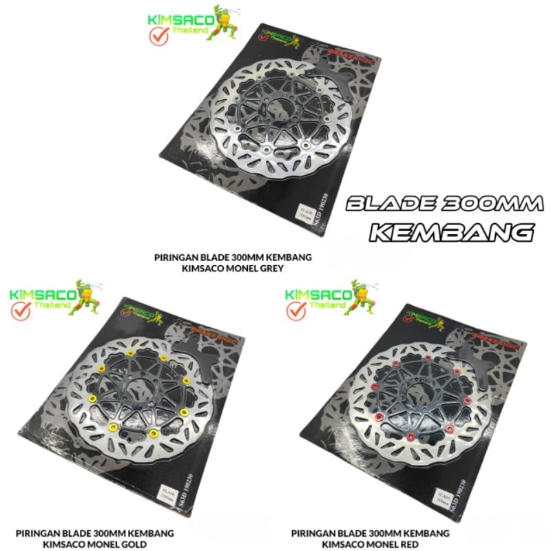 Jual Piringan Cakram Depan Disc Brake Rotor rem Besar 300mm Kimsaco ...