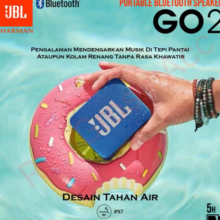 Jual WGB Speaker Bluetooth JBL Wireless GO 2 Super Bass Speker mini GO2 ...