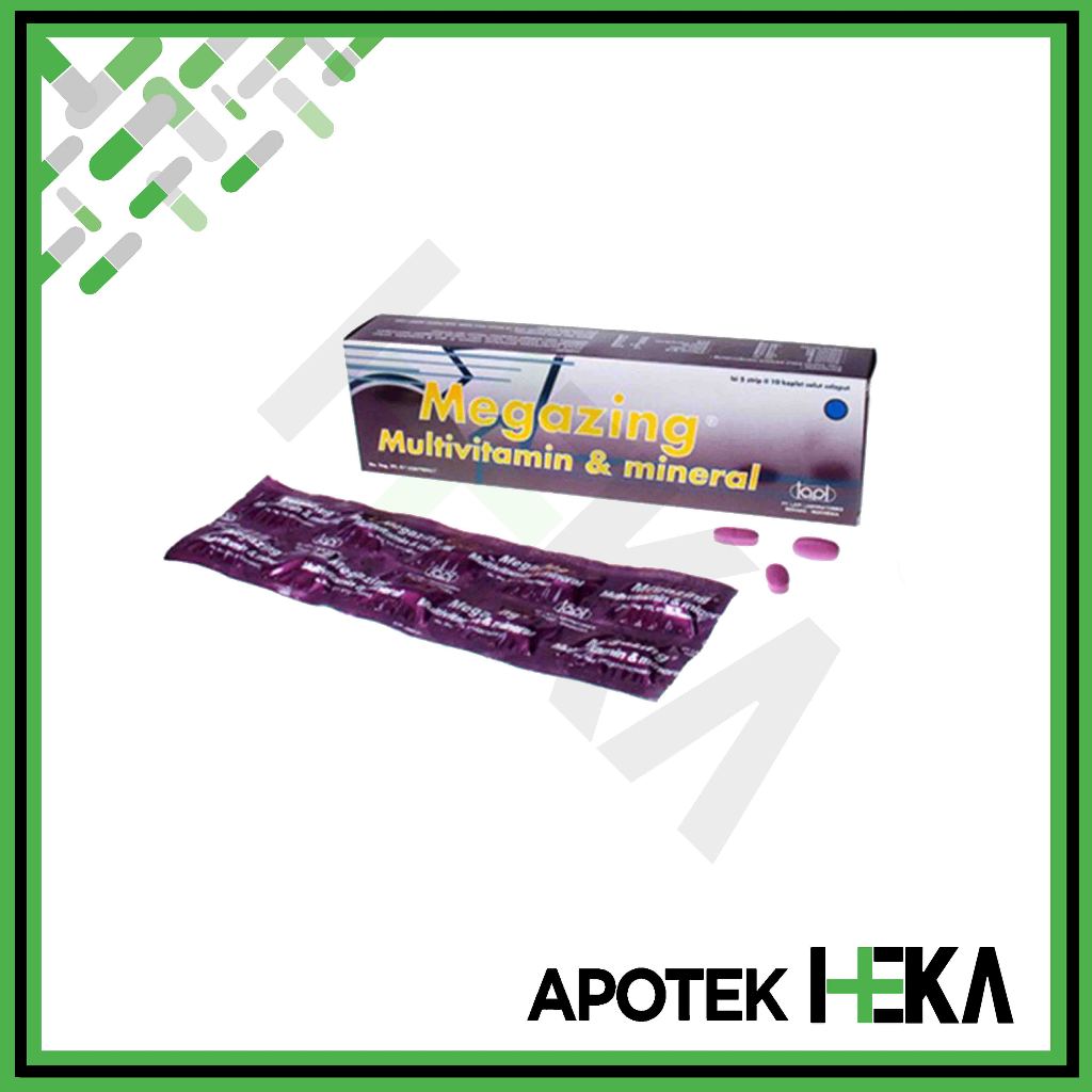 Jual Megazing Box isi 5x10 Kapsul - Multivitamin Mineral (SEMARANG ...