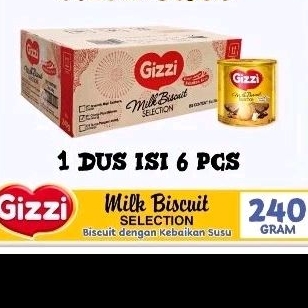 Jual biskuit kaleng gizi assorted wafer 240gram (1dus isi 6 kaleng ...