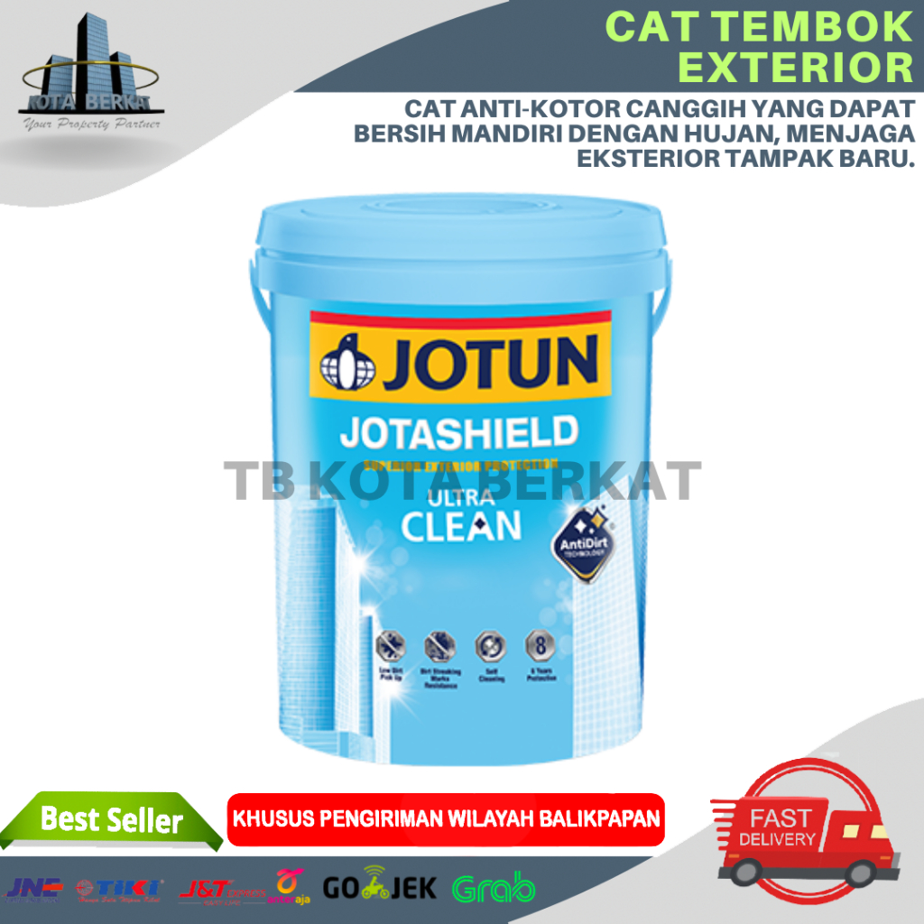Jual CAT TEMBOK EXTERIOR JOTUN / JOTUN JOTASHIELD ULTRA CLEAN 2,5L ...