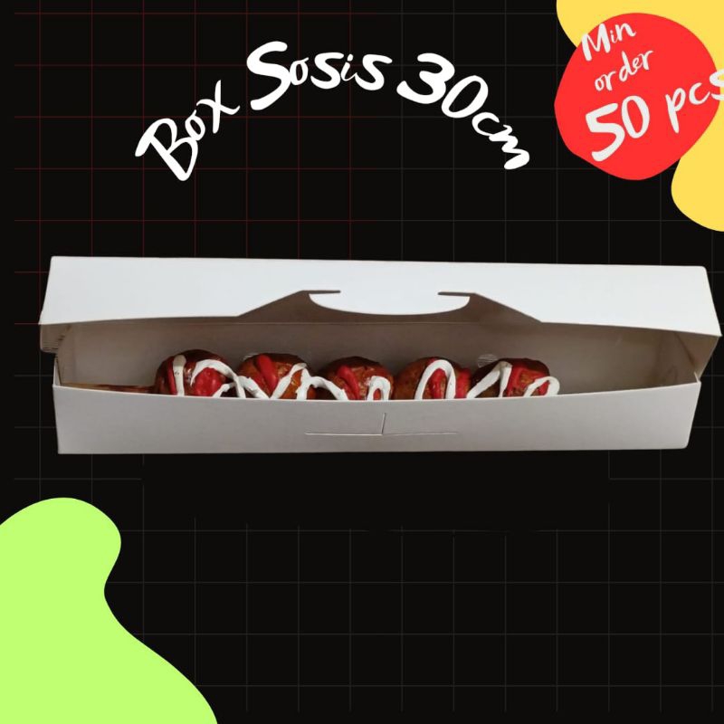 Jual Box Sosis Hotdog Panjang 30 cm | Shopee Indonesia