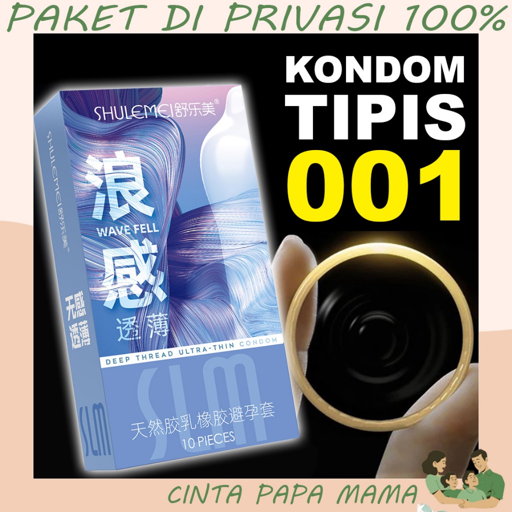 Jual Ultrathin Condom 001 Long Lasting Series Kondom Ultra Tipis