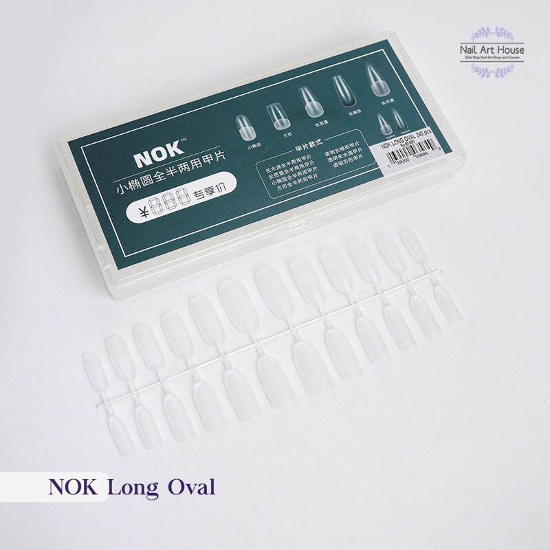 Jual NAIL ART HOUSE Nox Soft Tip for Express Extension - Long Oval ...