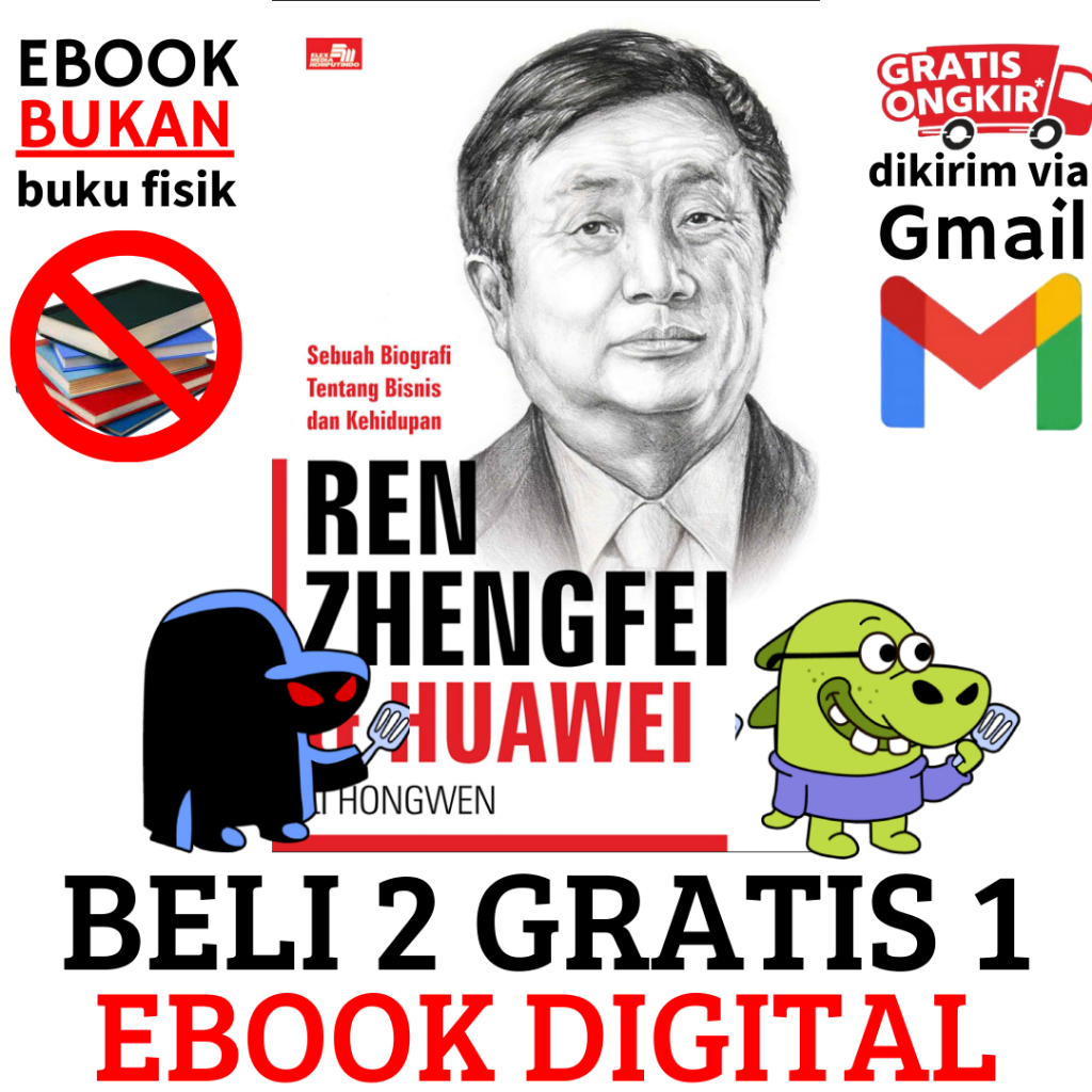 Jual (675) Ren Zhengfei Huawei Sebuah Biografi tentang Bisnis dan ...