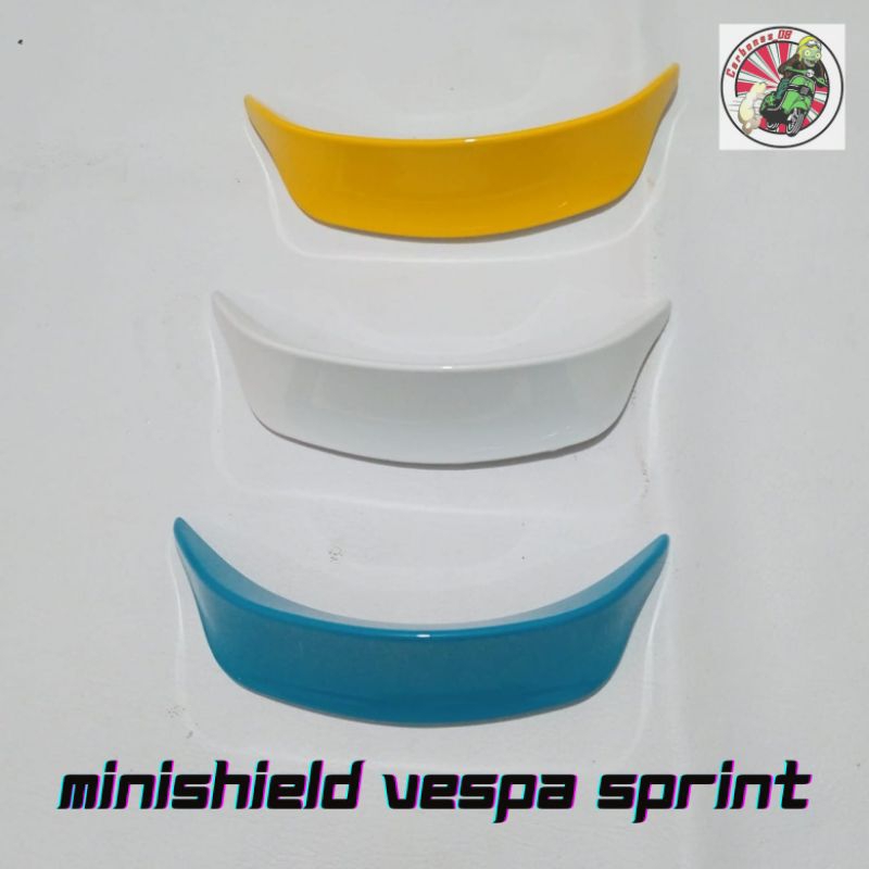 Jual minishield vespa sprint request warna | Shopee Indonesia