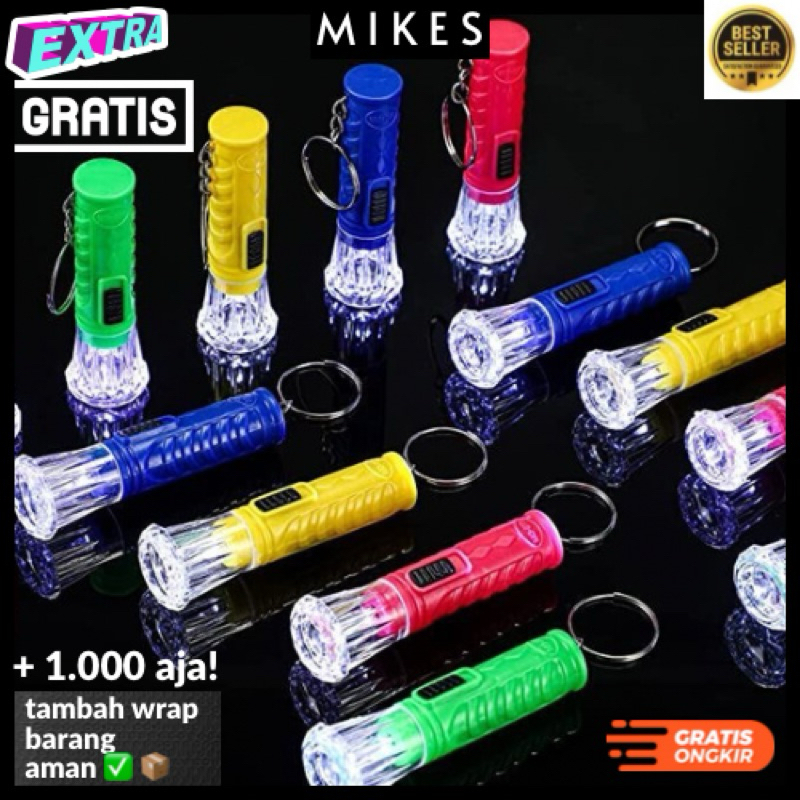 Jual Senter Mini Led mini led kecil Gantungan serbaguna hiasan penerang ...